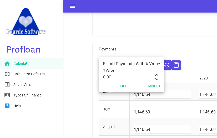 Payments Set To Value2
