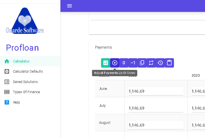 Payments Adjust